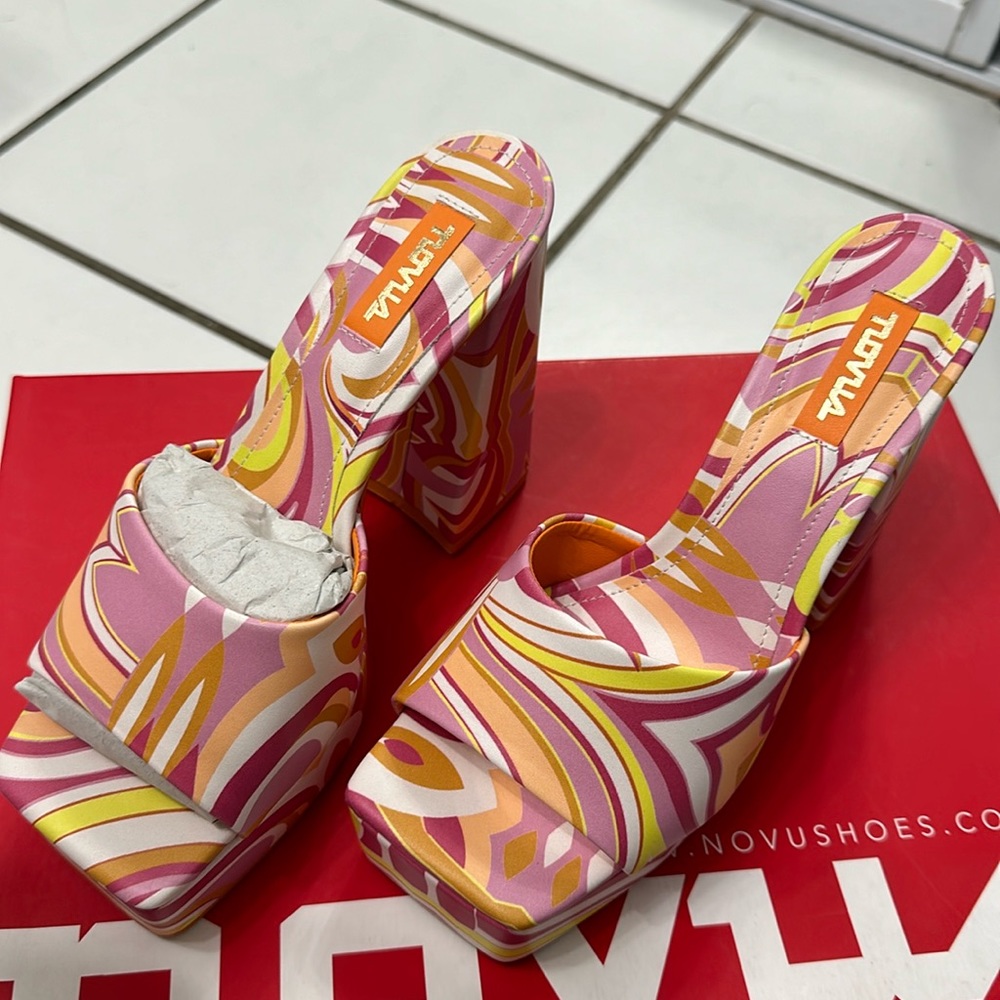 Funky 60's Heels